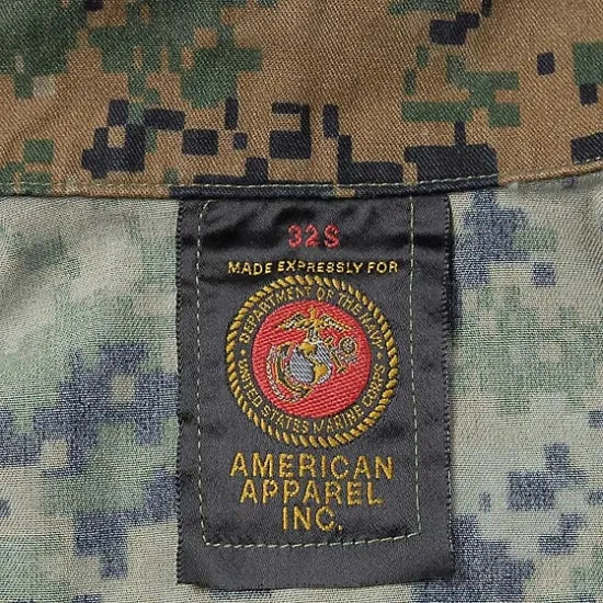 スモール特価 アメリカ海兵隊 USMC ウッドランド マーパットカモ MCCUU ジャケット USED A24U-SB=