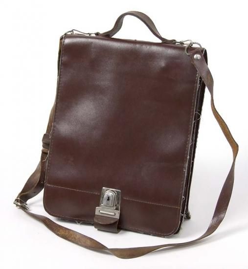 チェコ軍 合皮ブラウン マップケース USED 162U