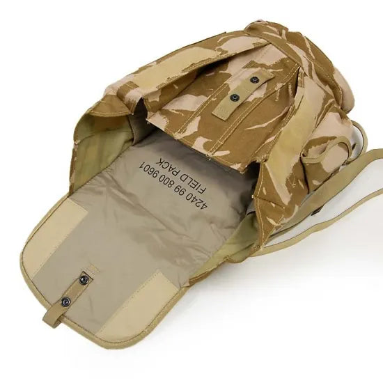 イギリス軍 DPM デザートカモ ガスマスク フィールド ショルダーバッグ ニアニュー B12N2