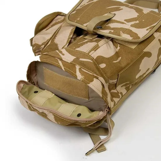 イギリス軍 DPM デザートカモ ガスマスク フィールド ショルダーバッグ ニアニュー B12N2