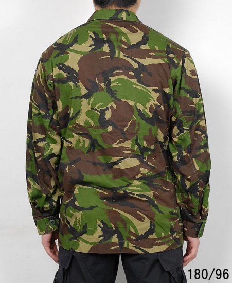 イギリス軍 DPM カモフラージュ ライトウェイト コンバットジャケット BランクUSED B23U2=