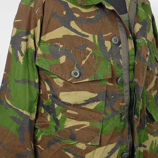 イギリス軍 DPM カモフラージュ ライトウェイト コンバットジャケット USED B23U=