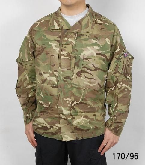 イギリス軍 MTP コンバットジャケット ユニットパッチ付 USED B31UW=