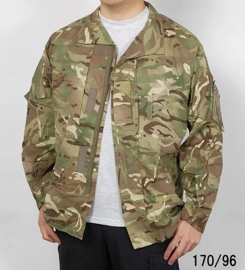イギリス軍 MTP コンバットジャケット ユニットパッチ付 USED B31UW=