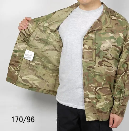 イギリス軍 MTP コンバットジャケット USED B31U=