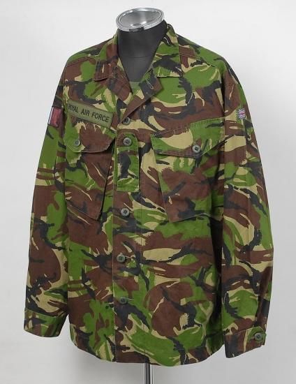 イギリス軍 DPM カモフラージュ ライトウェイト コンバットジャケット ワッペン付 USED =