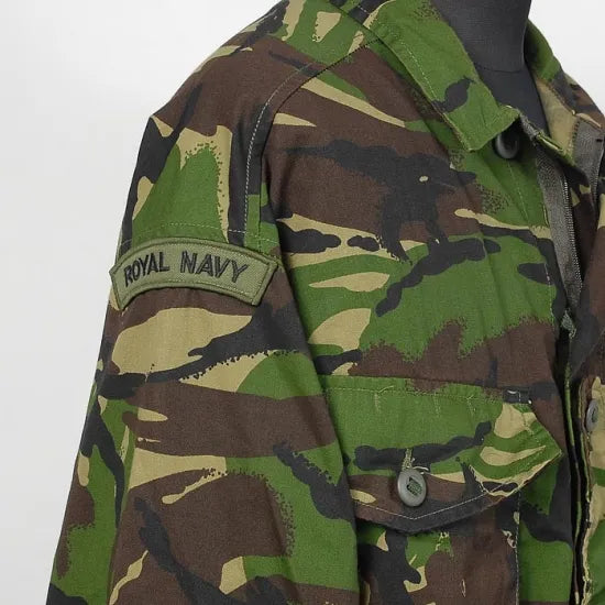 イギリス軍 DPM カモフラージュ ライトウェイト コンバットジャケット ワッペン付 USED =