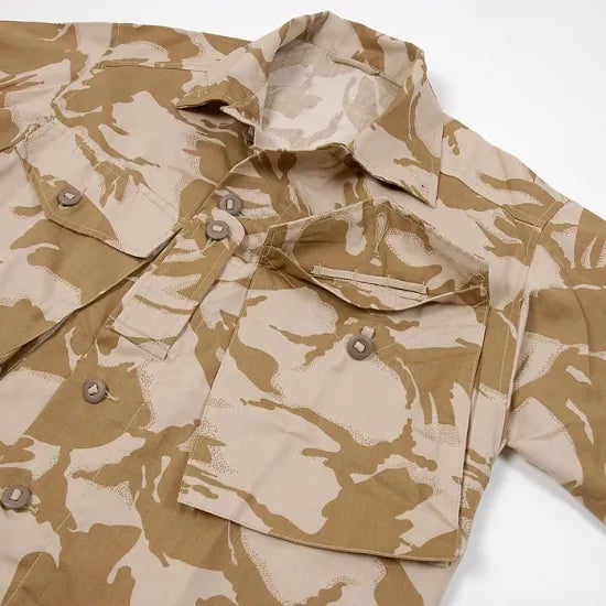 イギリス軍 DPM デザートカモ ファティーグシャツ ワッペン付 新品 B40NW-