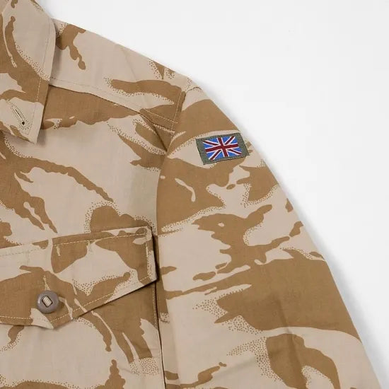 イギリス軍 DPM デザートカモ ファティーグシャツ ワッペン付 新品 B40NW-
