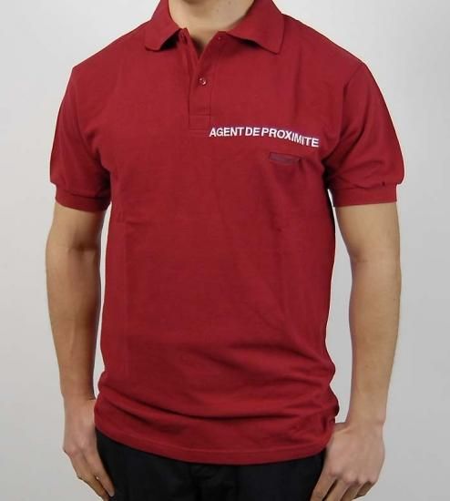 フランス AGENT DE PROXIMITE コットン ポロシャツ 新品 F66N-