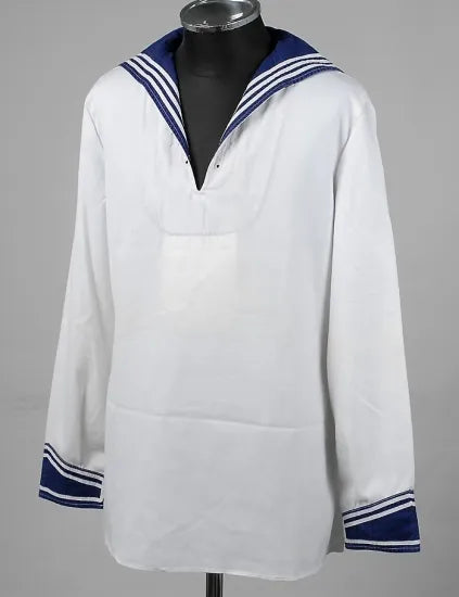 ドイツ海軍 NAVY ホワイト セーラー USED G30U=