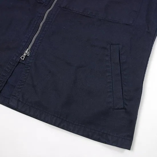 ドイツ海軍 ダークネイビー アラミド デッキジャケット USED G42U