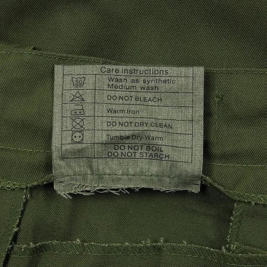 イギリス軍 OD ベイカーパンツ ニアニュー 201NB2-
