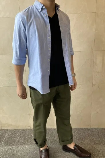 イギリス軍 OD ベイカーパンツ ニアニュー 201NB2-