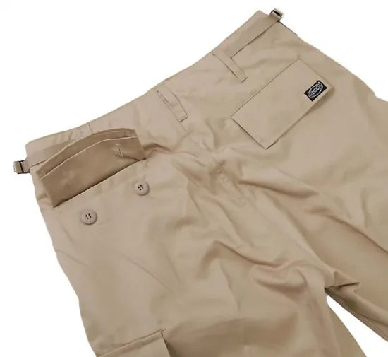 U.S. ベージュ コンバット バミューダ 新品 121NHZ=