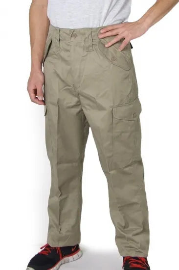 【スモール特価】U.S. ベージュ カーゴパンツ 新品 121NUK-SB=