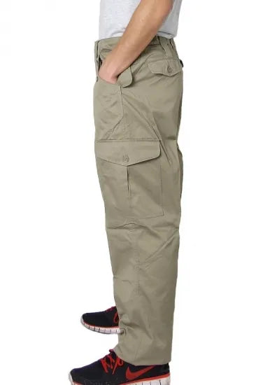 【スモール特価】U.S. ベージュ カーゴパンツ 新品 121NUK-SB=