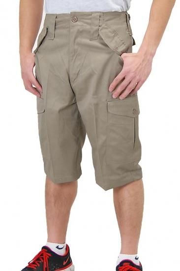 【スモール特価】U.S. ベージュ ハーフパンツ 新品 121NHUK-SB=