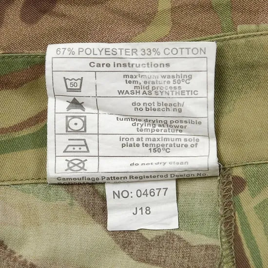 イギリス軍 MTP テンパレイト スラントポケット コンバットパンツ USED 214U=