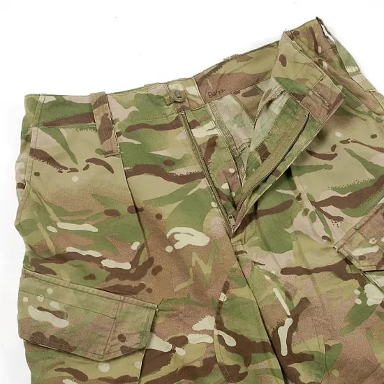 イギリス軍 MTP テンパレイト スラントポケット コンバットパンツ USED 214U=