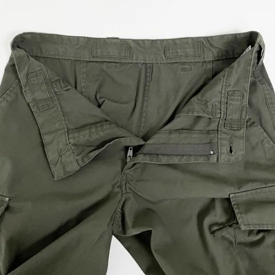 オーストリア軍 OD リップストップ カーゴパンツ USED 742UR=