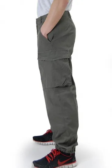 オーストリア軍 OD リップストップ カーゴパンツ USED 742UR=