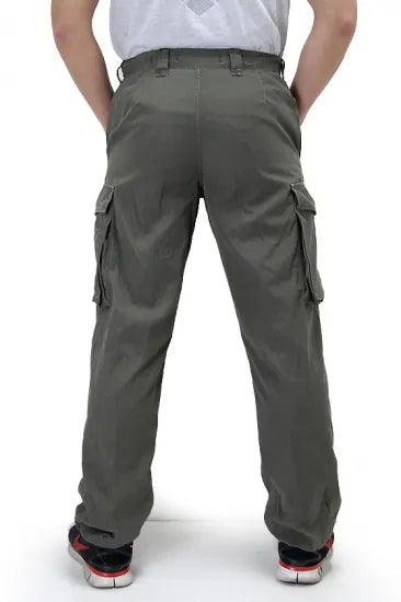 オーストリア軍 OD リップストップ カーゴパンツ USED 742UR=