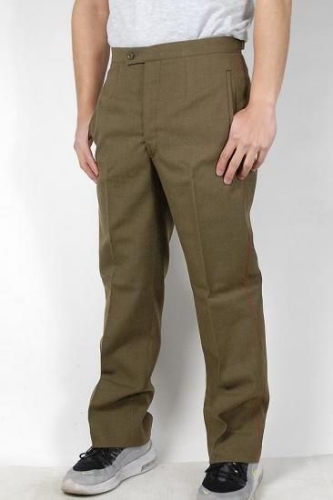 チェコ軍 レッドストライプ ドレスパンツ ベルトループなし 新品 782N-SP=