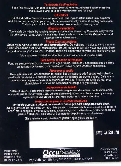 ミラクール バンダナ 新品 351-