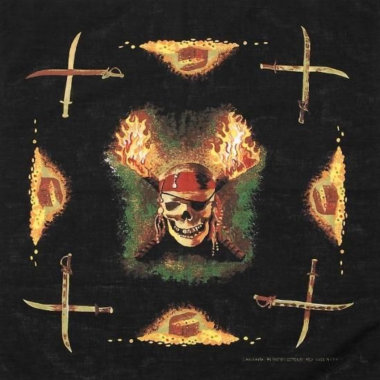 HAV-A-HANK/ハバハンク パイレーツ バンダナ 新品 279-