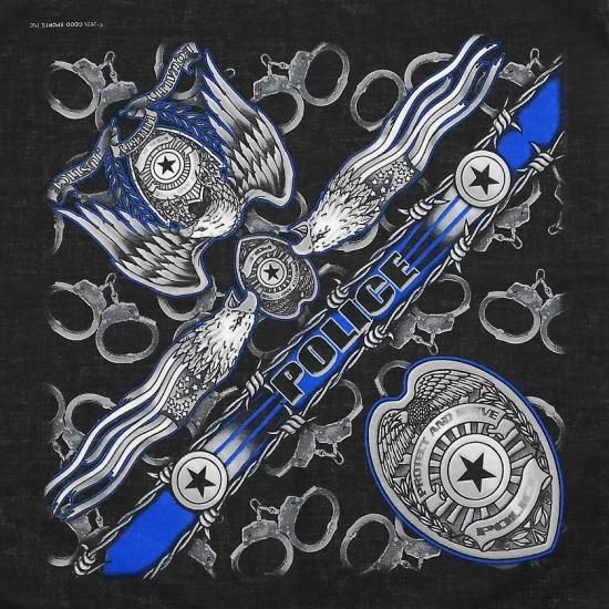 HAV-A-HANK/ハバハンク U.S. ポリス バンダナ 新品 280-