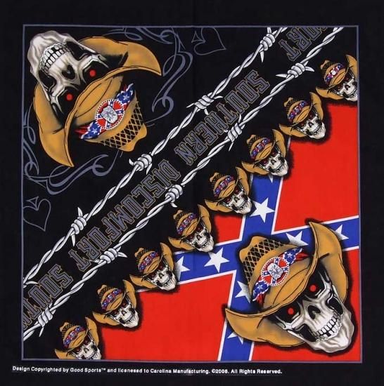 HAV-A-HANK/ハバハンク サウザン スカル バンダナ 新品 247-