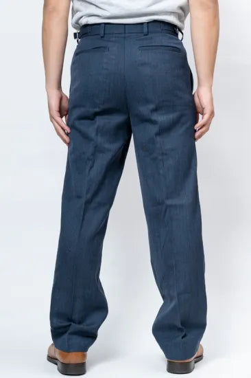 イギリス空軍 RAF ブルーグレー No.2 ドレスパンツ USED 206YU=