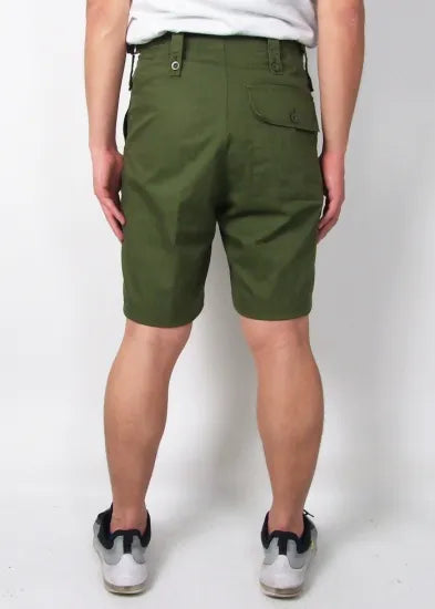 イギリス軍 OD リメイク ベイカーショートパンツ USED 201UBH-
