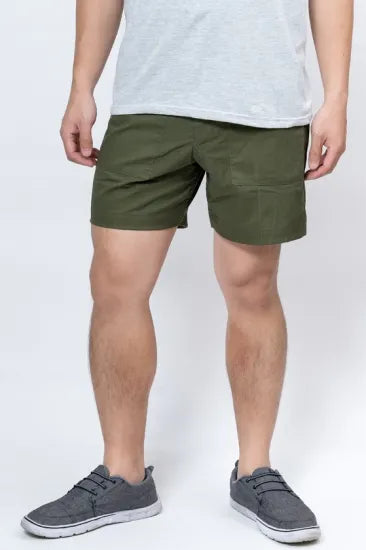 イギリス軍 OD リメイク ベイカーショートパンツ USED 201UBH-