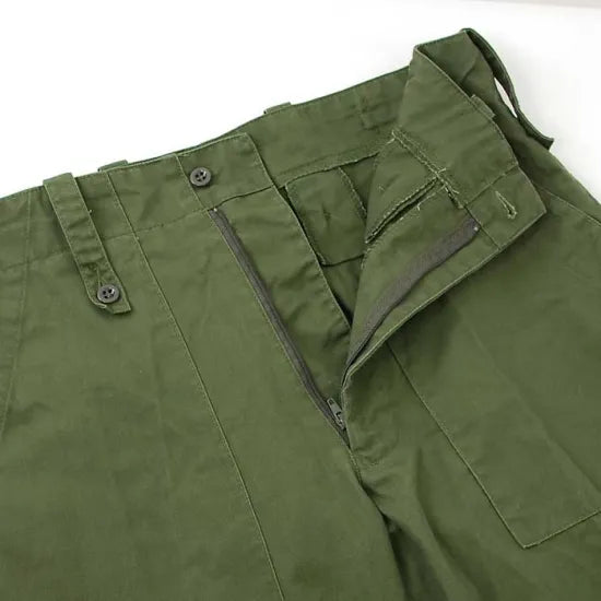イギリス軍 OD リメイク ベイカーショートパンツ USED 201UBH-