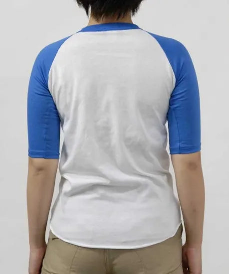 U.S.AIR FORCE ブルー袖 ベースボールTシャツ 新品 BBAFB-