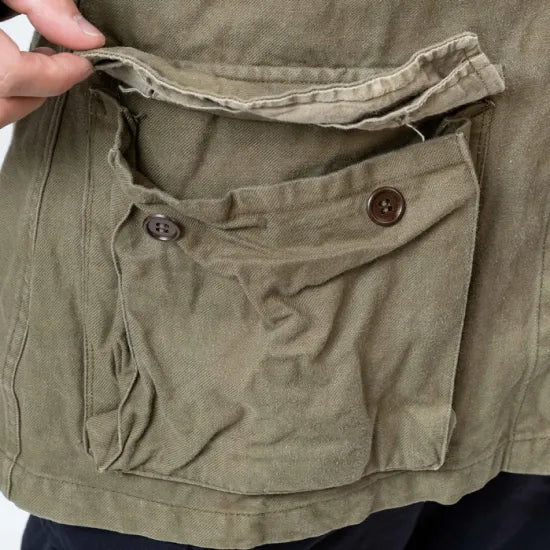 フランス軍 ビンテージ M-47 フィールドジャケット 前期型後期 USED F24VU