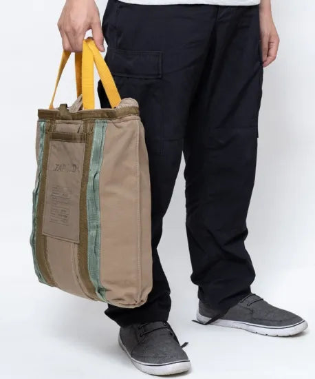 フランス軍 パラシュート リメイクバッグ USED 226U=