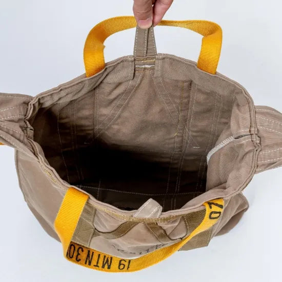 フランス軍 パラシュート リメイクバッグ USED 226U=