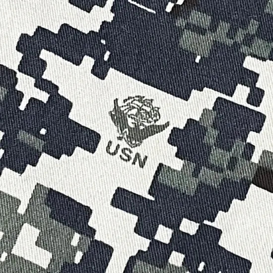 アメリカ海軍 U.S.NAVY ピクセルブルー デジタルカモ NWU ジャケット 新品 =