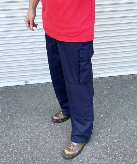 【スモール&ビッグ特価】イギリス内務省 Home Office ネイビー カーゴパンツ 新品 205N-SB=