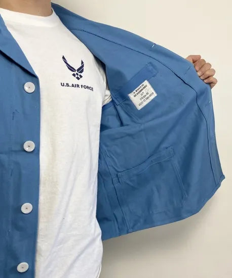 ドイツ軍 BW パステルブルー ワークジャケット 新品 G55N=