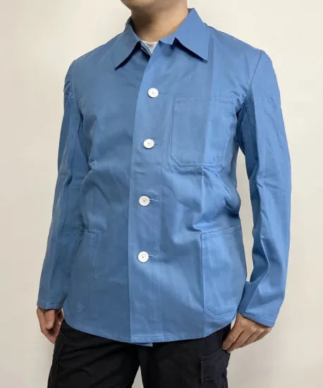 ドイツ軍 BW パステルブルー ワークジャケット 新品 G55N=