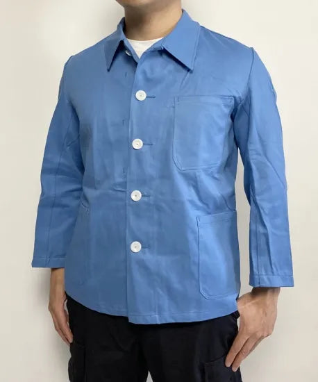 ドイツ軍 BW パステルブルー ワークジャケット 新品 G55N=