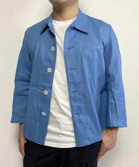 ドイツ軍 BW パステルブルー ワークジャケット 新品 G55N=