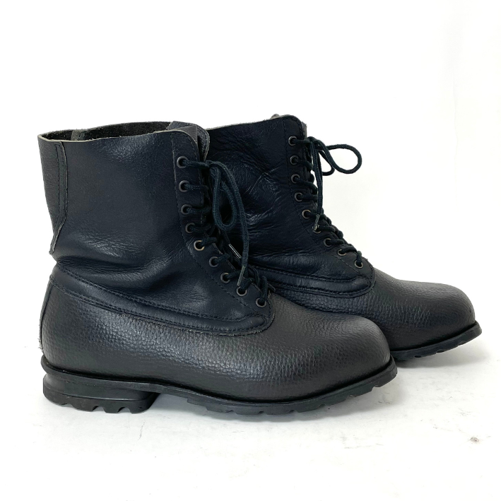 スウェーデン軍 ブラック TRETORN/トレトン コンバットブーツ 上質USED 153BN3