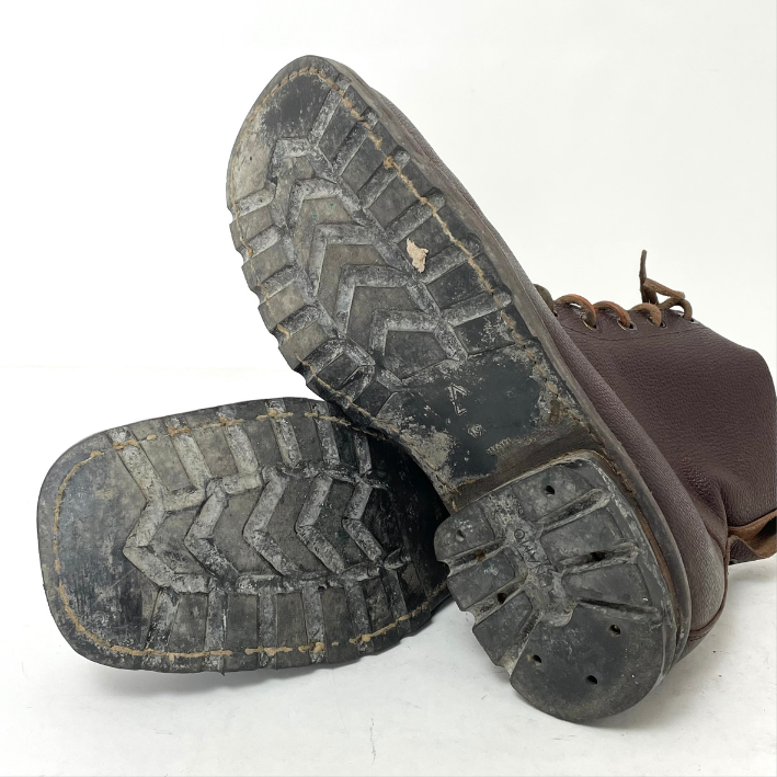 スウェーデン軍 ブラウン TRETORN/トレトン M-59 コンバットブーツ USED 153WU