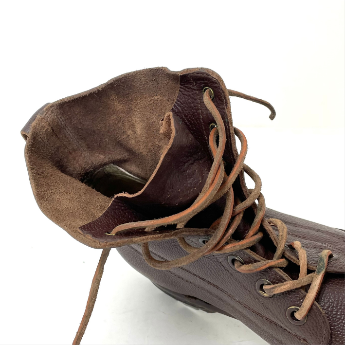 スウェーデン軍 ブラウン TRETORN/トレトン M-59 コンバットブーツ USED 153WU