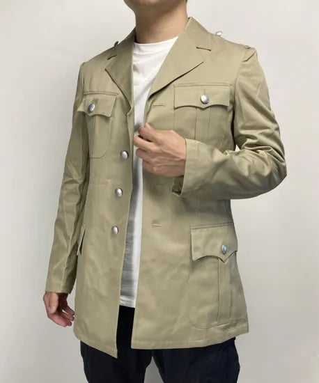 ドイツ軍 カーキ トロピカル サービスジャケット 新品 G33N